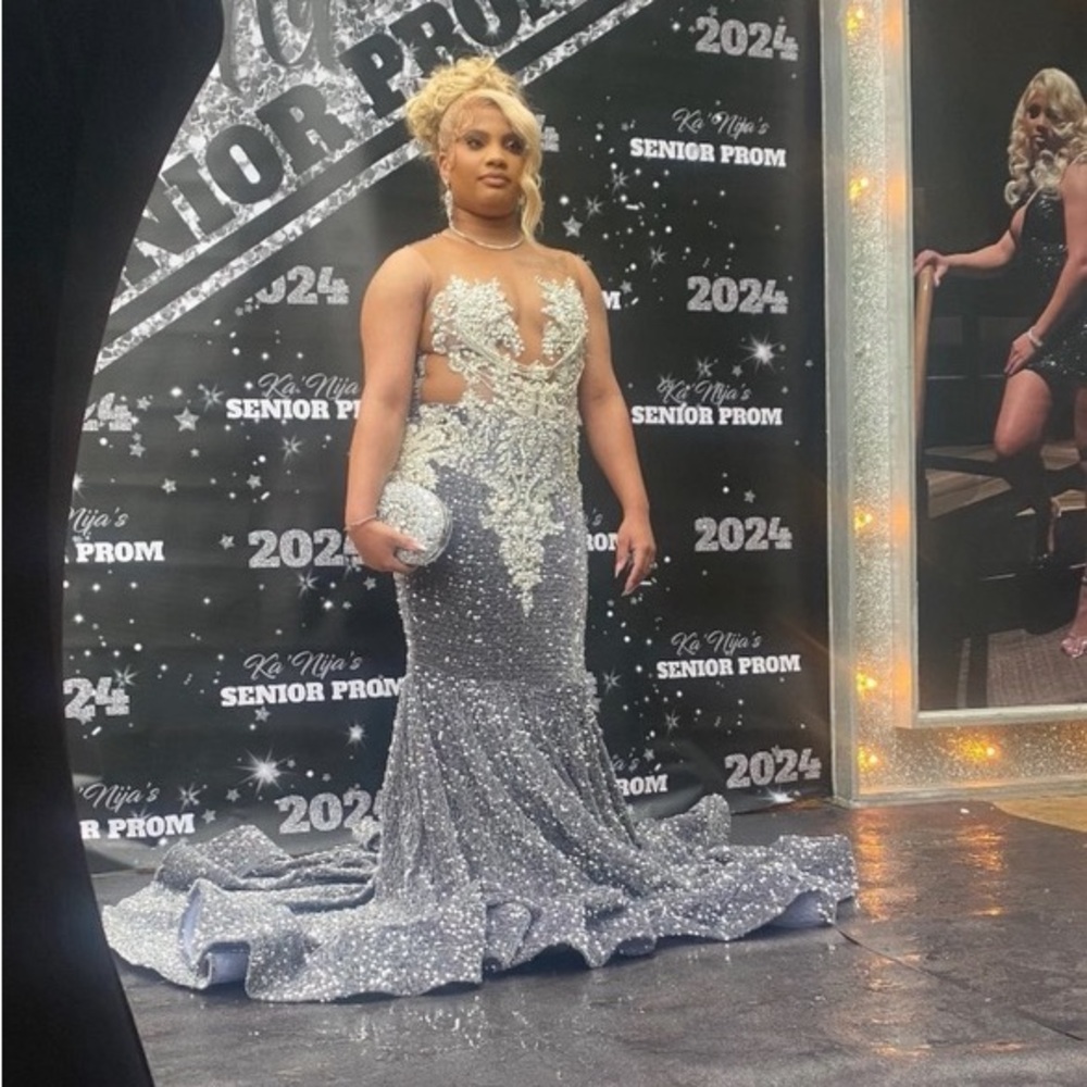 Custom made prom dress